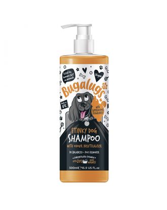 Bugalugs Stinky Dog Shampoo - szampon dla psa, usuwający nieprzyjemne zapachy, koncentrat 1:10 - 500ml