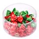 Blovi Christmas Bows Snowflake 25szt. - czerwone i zielone świąteczne kokardki dla psa, wzór w śnieżynki