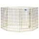 MidWest Gold Zinc Exercise Pen 61x107cm - solidny kojec, płotek dla psa z ocynku w kolorze złota