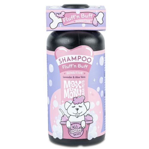 Max&Molly  Fluf'n Buff Sensitive Shampoo 250ml - deliaktny szampon do wrażliwej skóry psa