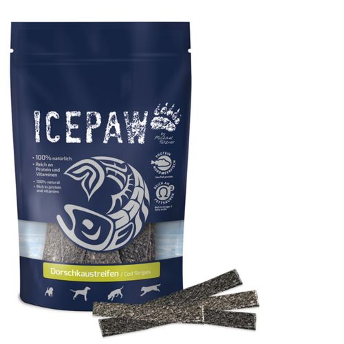 Icepaw Cod Stripes 15szt. - przysmaki z dorsza dla psa