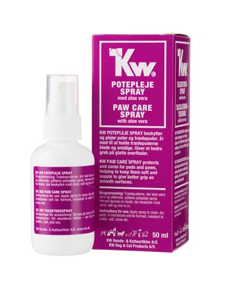 KW Paw Care Spray 50ml - wosk ochronny do psich łap w sprayu, z aloesem