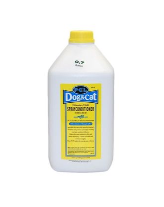 PCL Vitamin & Silk Detangler Spray - antystatyczna odżywka w sprayu ułatwiająca rozczesywanie sierści - 2,7L