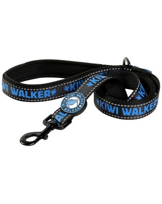 Kiwi Walker Dog Leash Blue 150cm - wytrzymała smycz dla psa, odblaskowa