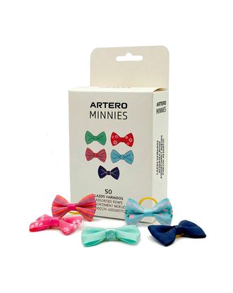 Artero Minnie Bows 50szt. - kokardki dla psa, mix wzorów i kolorów