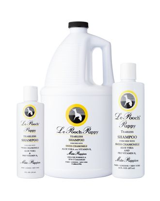 Les Poochs Le Puppy Shampoo (męski) - luksusowy szampon dla szczeniąt i psów wrażliwych, koncentrat 1:10