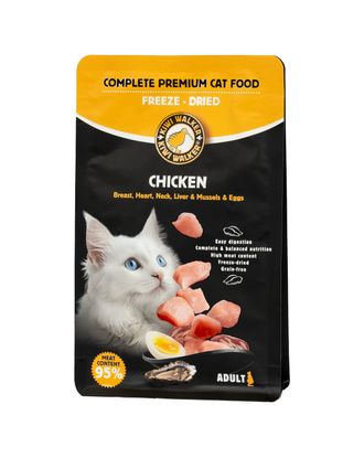 Kiwi Walker Freeze-Dried Chicken 150g - liofilizowana karma dla kota, kurczak