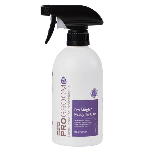 ProGroom Pro Magic RTU 500ml - wielozadaniowy spray ułatwiający pielęgnację sierści psa i kota