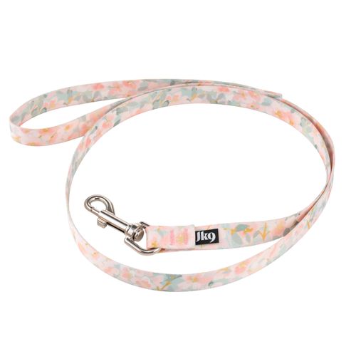 Julius-K9 MoreColor Basic Leash Pretty 120cm - smycz taśmowa dla psa, kwiatowy wzór