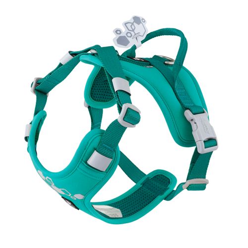 Hurtta Weekend Warrior Harness II ECO Peacock - szelki dla aktywnych psów