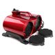 Shernbao Typhoon Red Dryer 3000W - bardzo mocna, dwusilnikowa suszarka stołowa 150 l/s, czerwona