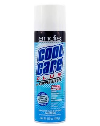 Andis Cool Care Plus 5w1 450ml - preparat do pielęgnacji i czyszczenia ostrzy, w sprayu