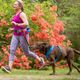 Kurgo Springback Running Leash 122cm - smycz do biegania z psem, elastyczna, z neoprenową wyściółką