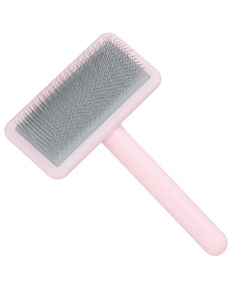 Blovi Basic Soft Slicker Brush - mała szczotka pudlówka z krótkimi pinami 12mm, różowa