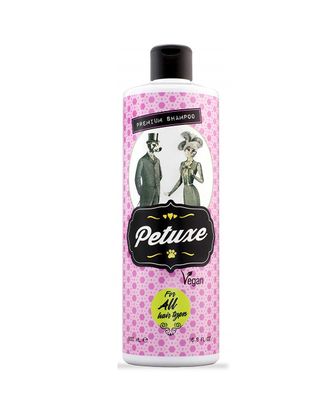 Petuxe All Hair Types Shampoo - wegański, uniwersalny szampon do każdego typu szaty, dla psów i kotów - 500ml