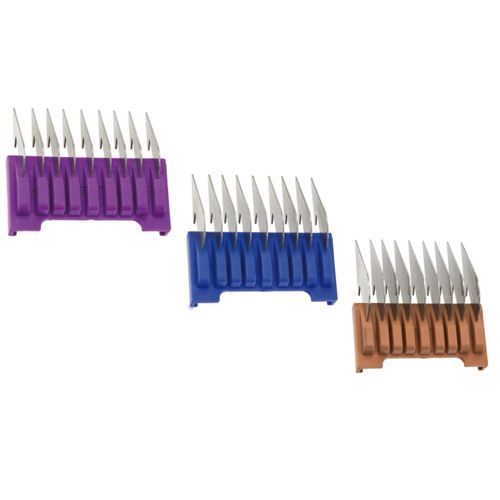 Wahl Slide-On Attachment Comb Set - zestaw nasadek do ostrzy dedykowanych, typ Slide-On
