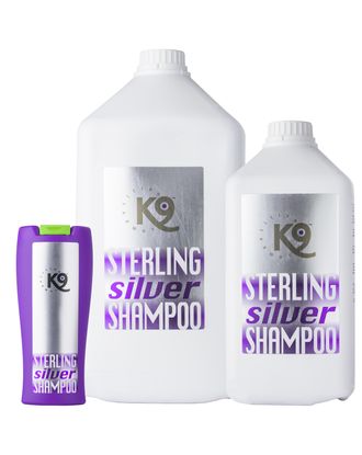 K9 Sterling Silver Shampoo - szampon podkreślający naturalny kolor szaty, koncentrat 1:10