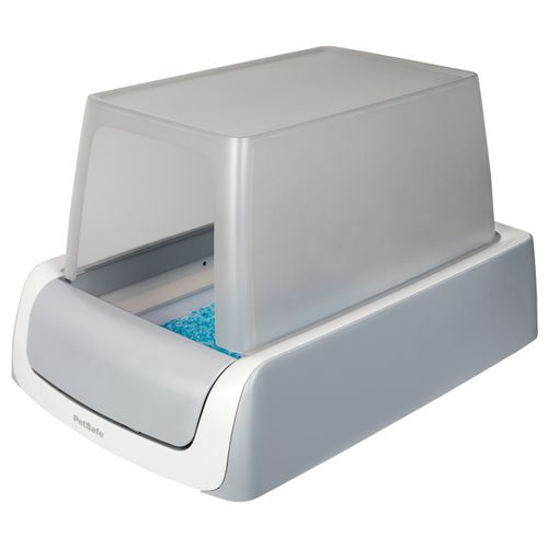 PetSafe Scoop Free Self-Cleaning Litter Box 2gen Hooded - kuweta samoczyszcząca dla kota, z czujnikiem ruchu i licznikiem wejść