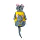 KONG Pull-A-Partz Cheezy - zabawka dla kota 3w1, dwie myszki i serek, z kocimiętką