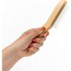 Mikki Bamboo Shedding Anti-Tangle Comb - bambusowy grzebień z mieszanym rozstawem zębów, obrotowe piny