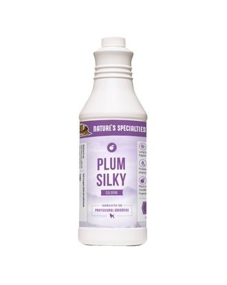 Nature's Specialties Plum Silky Cologne - woda zapachowa dla psa i kota, o delikatnym owocowym aromacie - 946ml