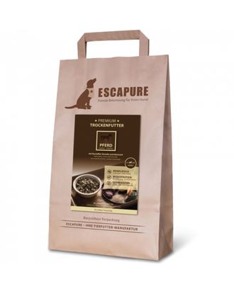 Escapure Premium Pferd - wysokiej jakości karma dla psa, konina wypiekana w piecu - 1,5kg