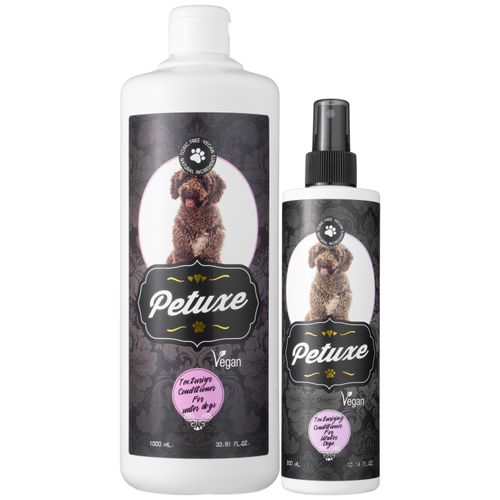 Petuxe Texturizing Conditioner - wegańska odżywka teksturyzująca dla ras psów z kręconym włosem