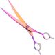 P&W ButterFly Side Curve Scissors 8" - profesjonalne nożyczki groomerskie proste, zagięte w bok, minimalizujące linię cięcia