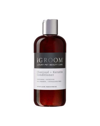 iGroom Charcoal Keratin Conditioner - odżywka detoksykująco-nawilżająca dla psa i kota, koncentrat 1:8 - 473ml