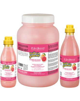 Iv San Bernard Fruit of the Groomer Pink Grapefruit Shampoo - szampon z różowym grejpfrutem do sierści półdługiej, dla psa i kota, koncentrat 1:3