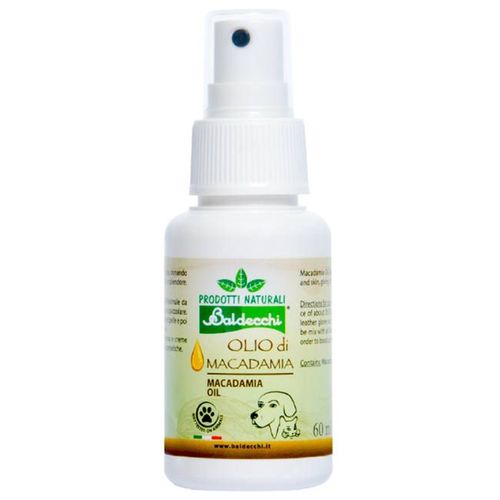 Baldecchi Macadamia Oil 60ml - odżywczy olejek do pielęgnacji sierści, z olejem macadamia