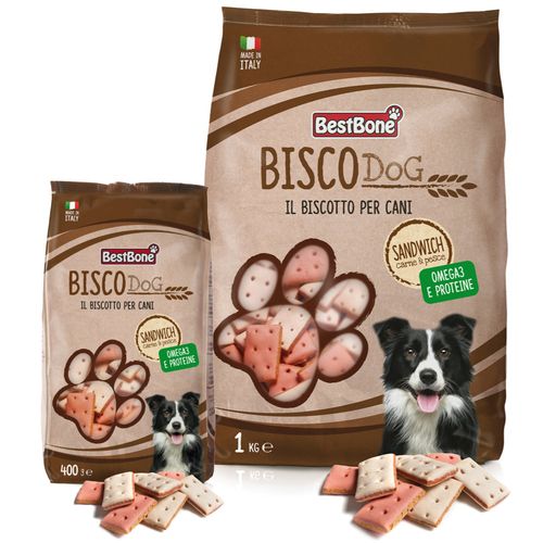 Best Bone Bisco Dog  Sandwich - pyszne smakołyki dla psów w dwóch smakach