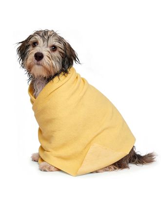 Record Dry Dog Towel 66x43cm Yellow - ręcznik chłodzący dla psa i kota, żółty