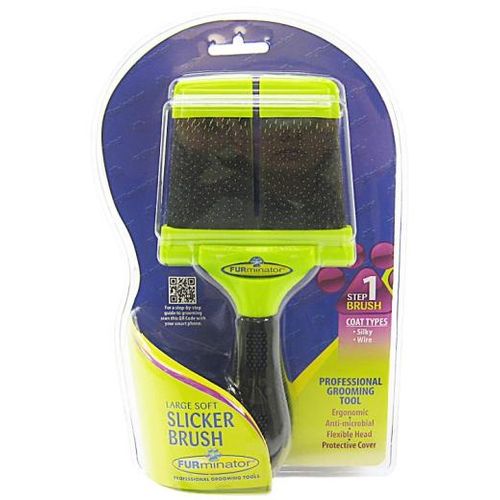 FURminator Large Firm Slicker Brush - duża szczotka dla psa, twarda