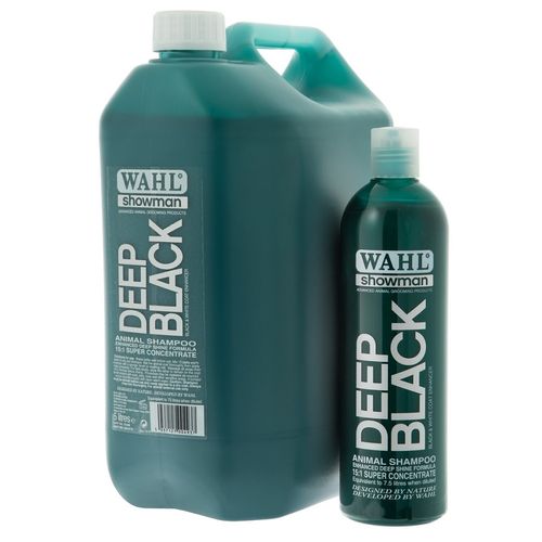 Wahl Deep Black Shampoo - profesjonalny szampon dla psów o czarnej i ciemnej sierści, koncentrat 1:15