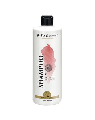 Iv San Bernard KS Anti-Odore Shampoo - szampon usuwający brzydkie zapachy z sierści, dla psa i kota - 500ml