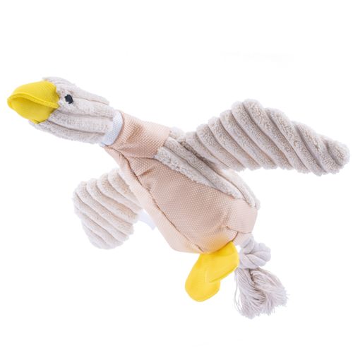 Blovi Goose With Rope 36cm - aport dla szczeniaka i małego psa, pluszowa gęś
