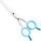 P&W Oceane Titanium Safety Curved Scissors 5" - nożyczki bezpieczne gięte