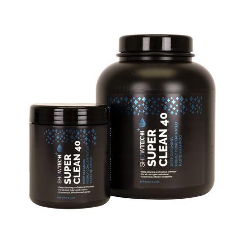 Show Tech+ Super Clean 40 - oczyszczający szampon, dla psa i kota, koncentrat 1:40