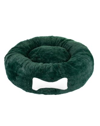 Blovi Bed Plush Donut Emerald - mięciutkie, puszyste i antystresowe legowisko dla psa, szmaragdowe