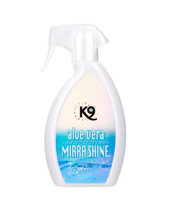 K9 Horse Mirra Shine Spray - antystatyczny spray nabłyszczający i ułatwiający rozczesywanie, dla psów i koni - Pojemność: 500ml