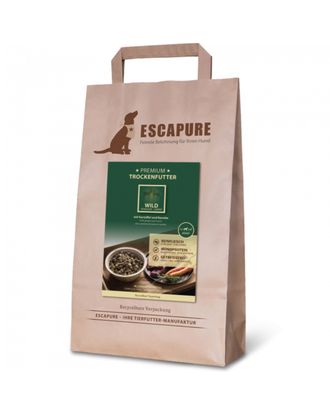 Escapure Premium Wild Adult  - wysokiej jakości karma dla psa, dziczyzna wypiekana w piecu - 1,5kg