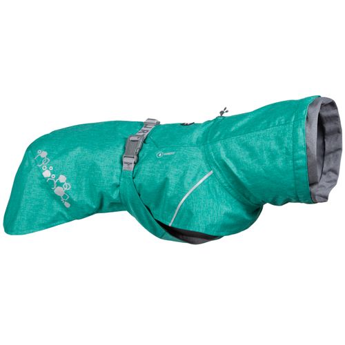 Hurtta Monsoon Coat II Eco Peacock - kurtka przeciwdeszczowa dla psa