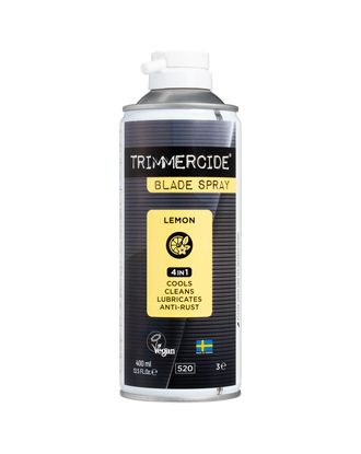 Trimmercide Blade Spray 4in1 Lemon 400ml - preparat do konserwacji i czyszczenia ostrzy, zapach cytrynowy