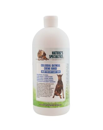 Nature's Specialties Oatmeal Creme Rinse - nawilżająca odżywka do suchej i podrażnionej skóry psa i kota, koncentrat 1:24 - 946ml