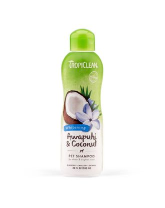 Tropiclean Awapuhi & Coconut Pet Shampoo - szampon dla psa i kota do sierści białej i jasnej