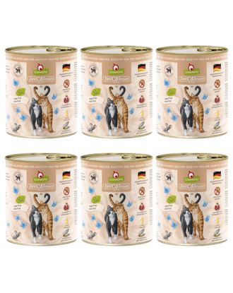 GranataPet DeliCatessen Veal Pur - bezzbożowa mokra karma dla kota, cielęcina - 6x 800g