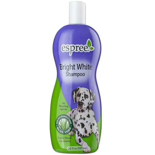 Espree Bright White Shampoo 591ml- szampon uwydatniający biały i jasny kolor sierści, koncentrat 1:16