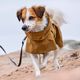 Hurtta Monsoon Coat II Eco Desert - kurtka przeciwdeszczowa dla psa, jasnobrązowa