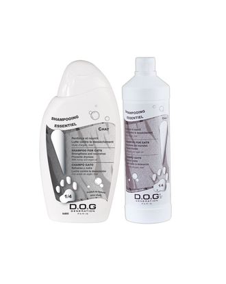 Dog Generation Cat Essential Shampoo - profesjonalny szampon dla kotów z olejkiem arganowym, koncentrat 1:4